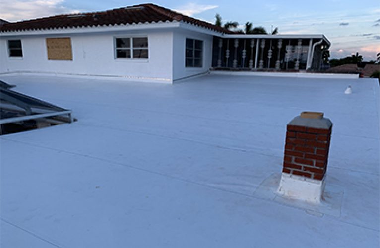 TPO Flat Roofing from Phoenix Contracting of SWFL located in Lee County: Fort Myers, Cape Coral, North Fort Myers and Lehigh Acres.